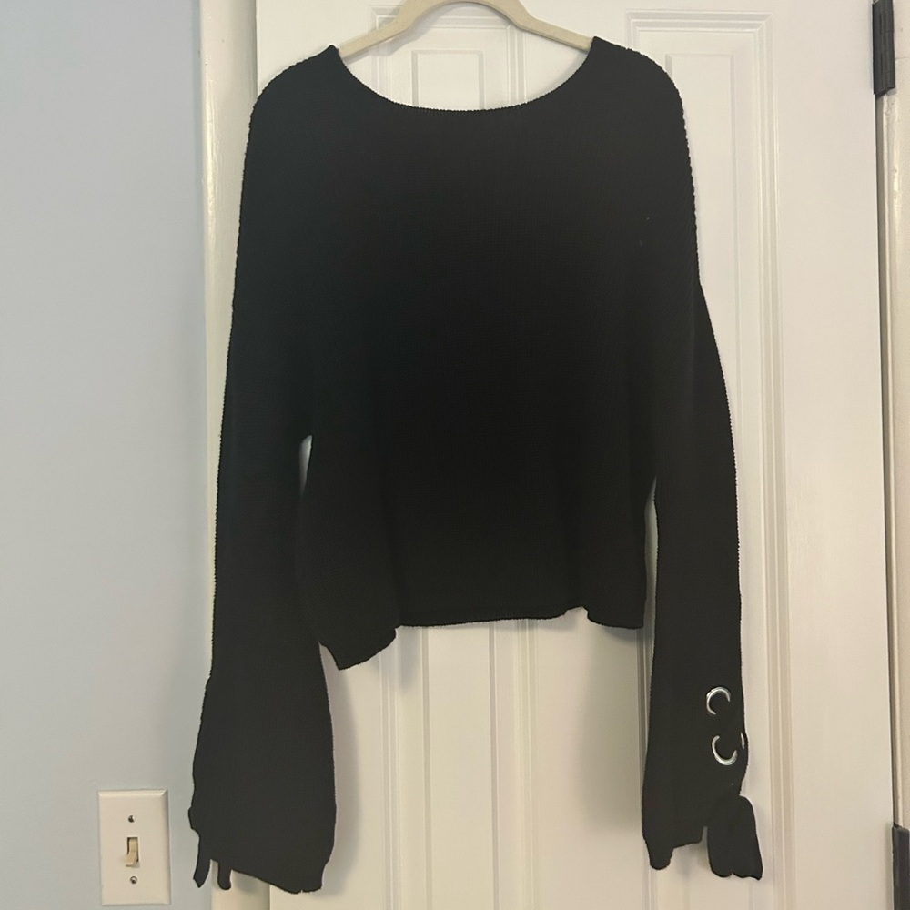 Black sweater